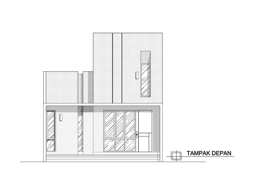foto tampak rumah tipe RAYA CATTLEYA HADAP SELATAN T-37/126 (7X18) perumahan GRAND DELTA SARI