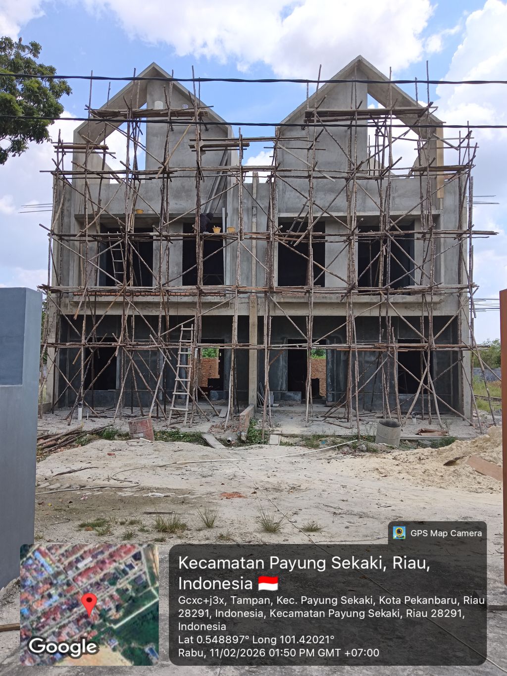 foto contoh rumah perumahan PONDOK MUTIARA