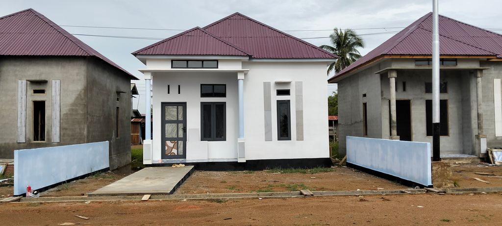 foto contoh rumah perumahan HATTA RESIDENCE