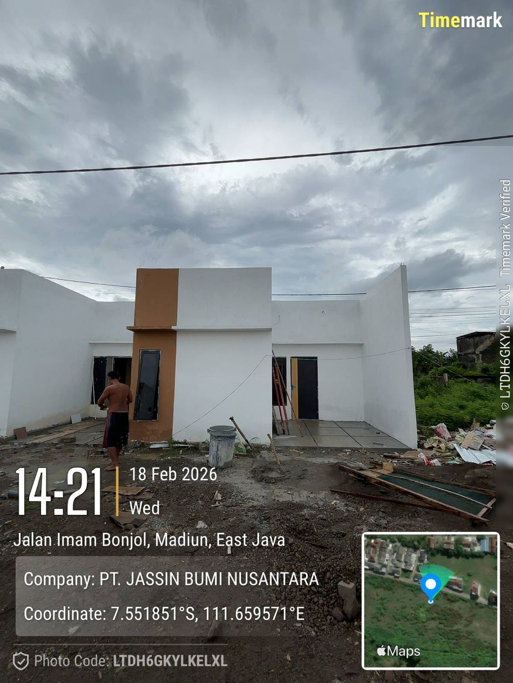 foto contoh rumah perumahan Jassin Residence