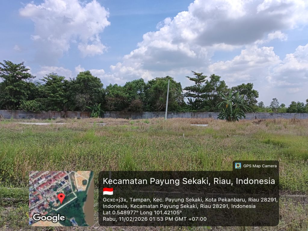 foto posisi tengah perumahan PONDOK MUTIARA