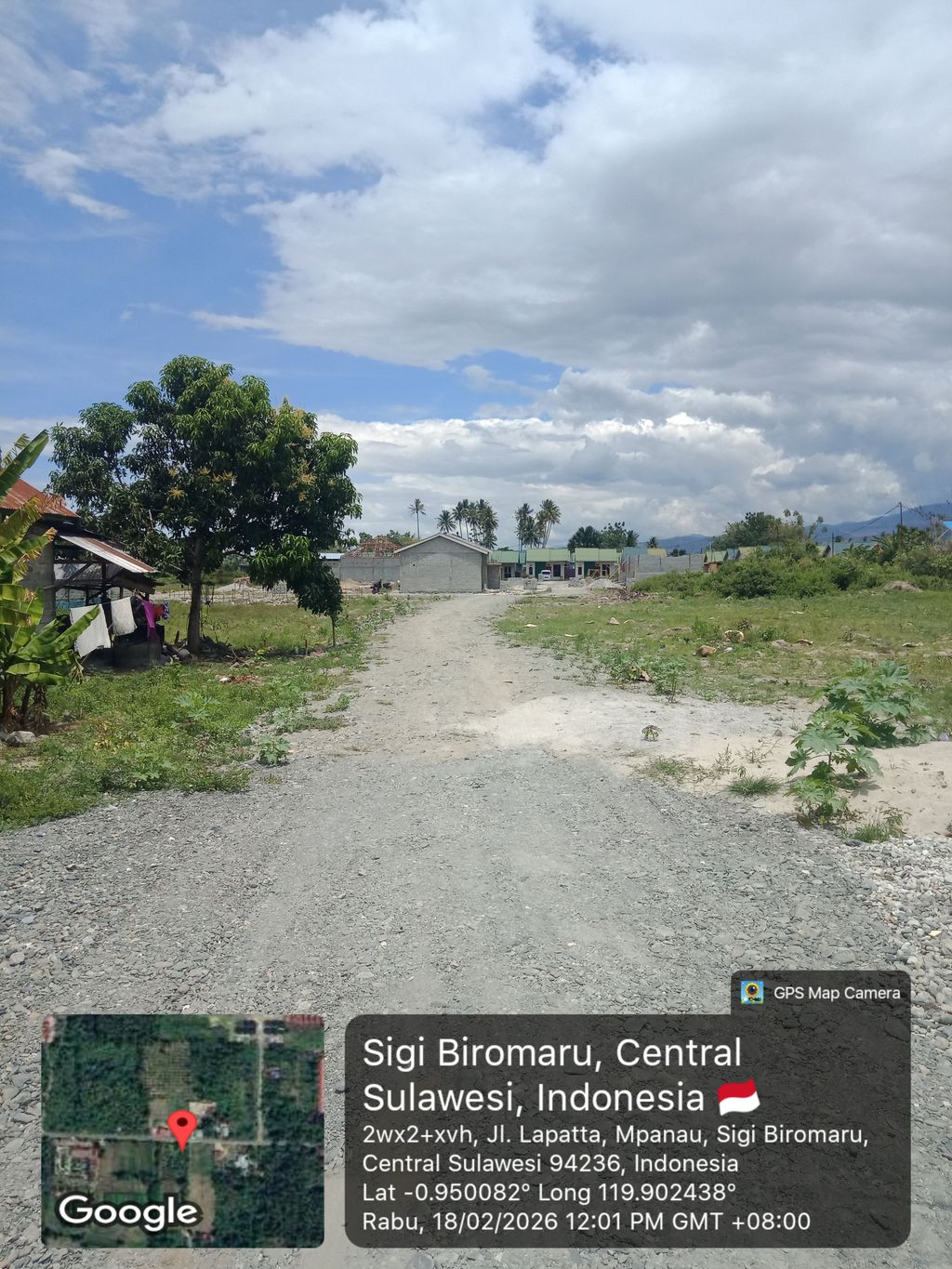 foto gerbang perumahan Mafelindo Land Lapatta