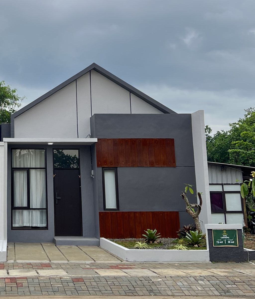 foto tampak rumah tipe Lost Tropic 36/72 perumahan Perumahan Grand Graha Selaras (Tahap I)