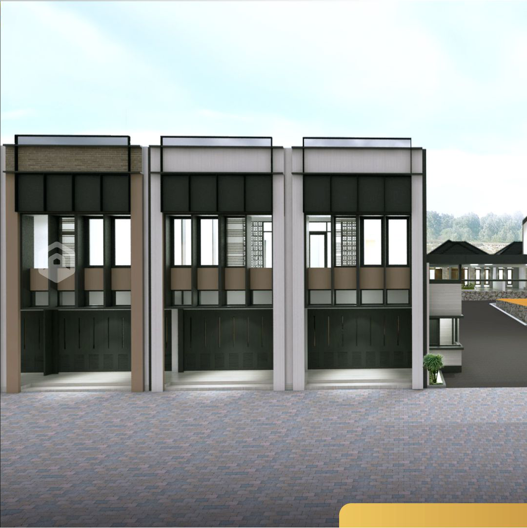 foto tampak rumah tipe RUKO 7 110/114 perumahan Graha Arkananta