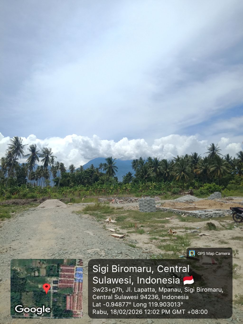 foto posisi tengah perumahan Mafelindo Land Lapatta