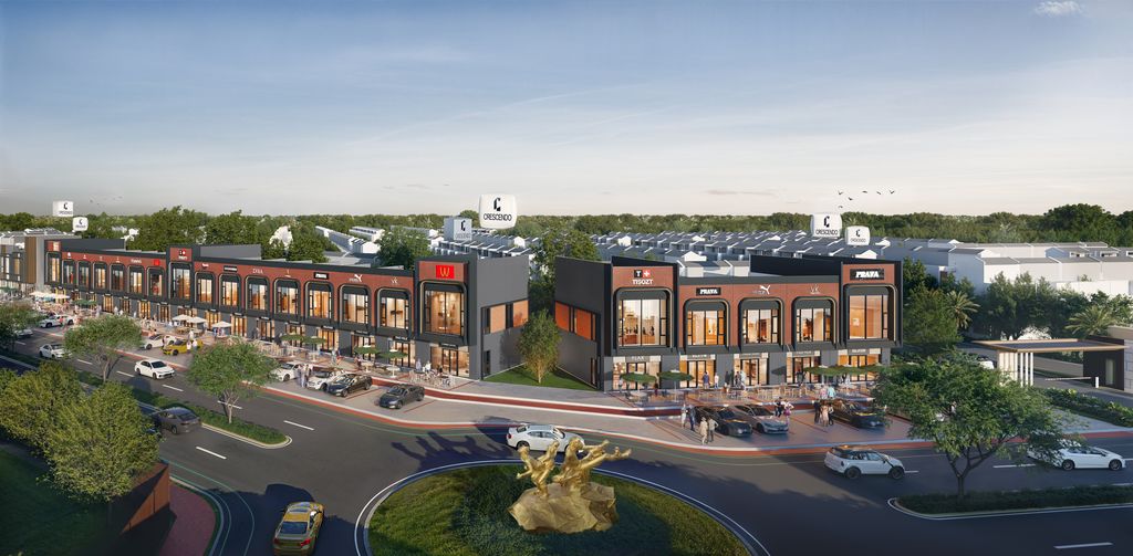 foto tampak rumah tipe CRESCENDO-80 perumahan CITRALAND PURI SERANG/KAYANA III