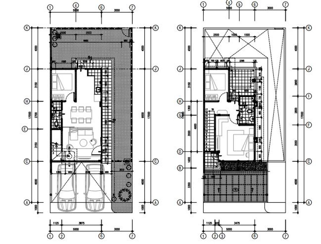 foto denah rumah tipe KHAYA 2LT HOOK perumahan PERUMAHAN PODOMORO RIVER VIEW