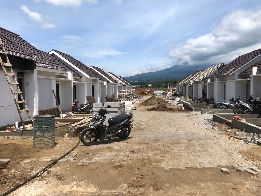 foto posisi tengah perumahan Bedali Hills