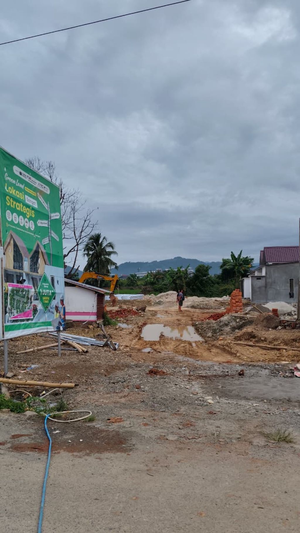 foto gerbang perumahan GREEN LAND PALOPO