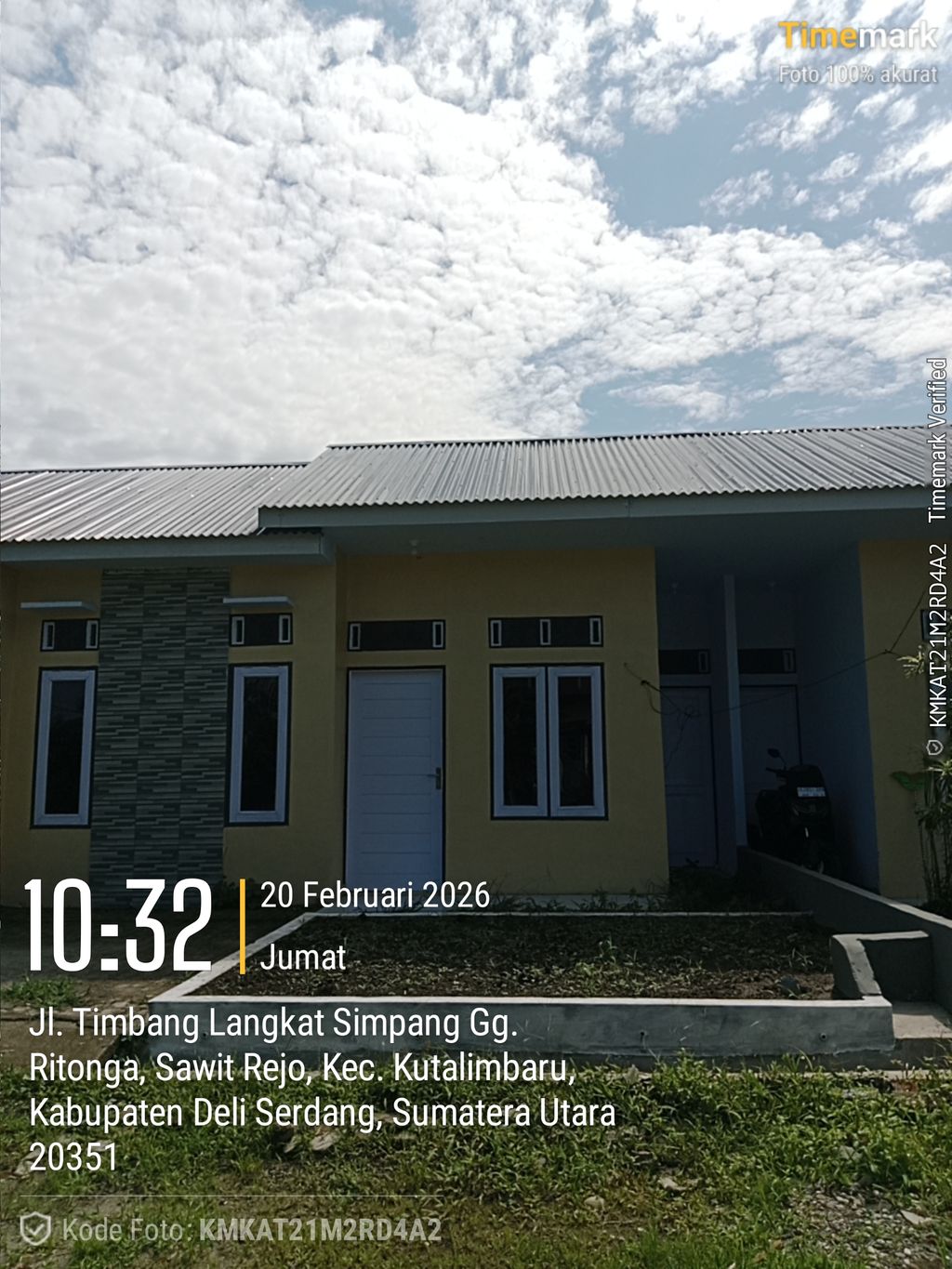 foto contoh rumah perumahan Jati Mas Artomoro Residence Tahap III