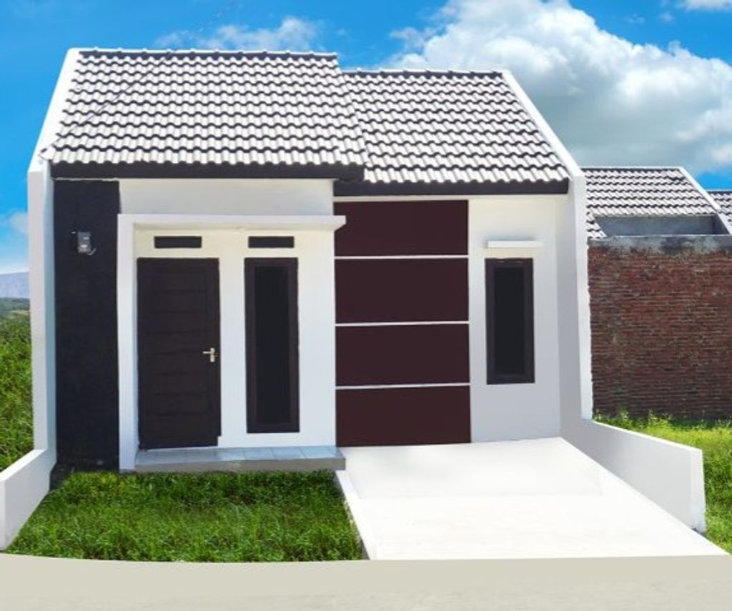 foto tampak rumah tipe 30/60 perumahan Cahaya Amanah 2