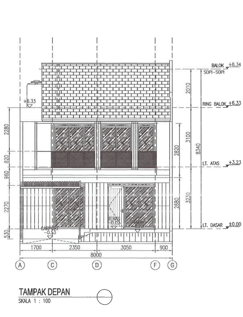 foto tampak rumah tipe Taruradya 94/120 2.1 perumahan TATAR TARUBHAWANA 2 KBP