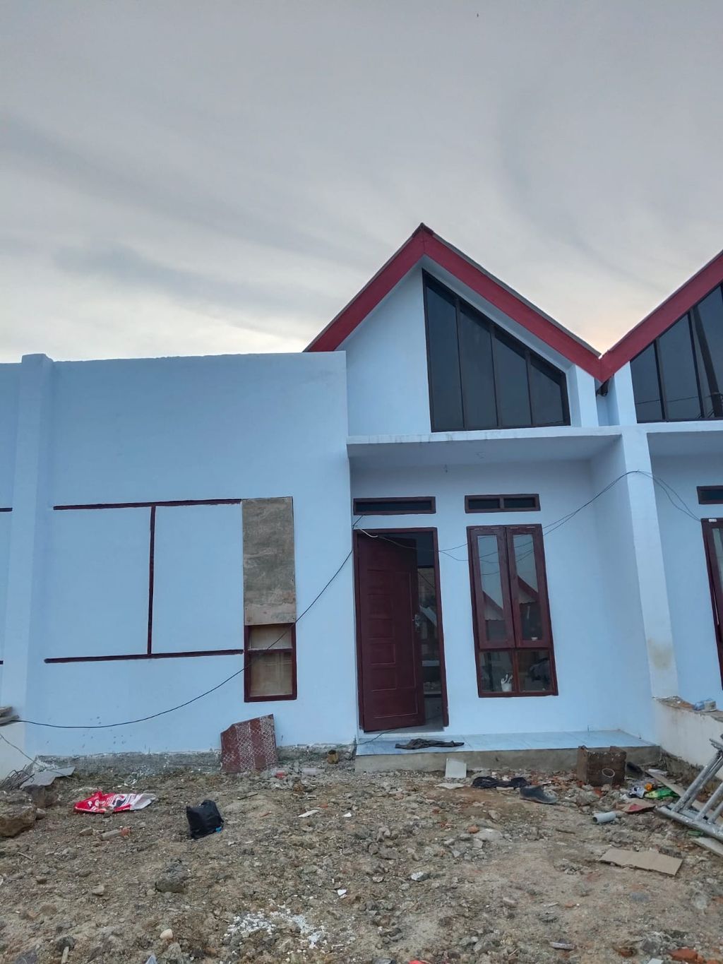 foto tampak rumah tipe 36 perumahan GREEN LAND PALOPO