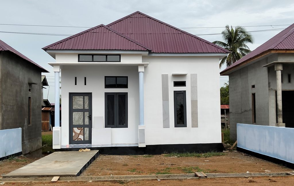 foto tampak rumah tipe Hatta Residence perumahan HATTA RESIDENCE