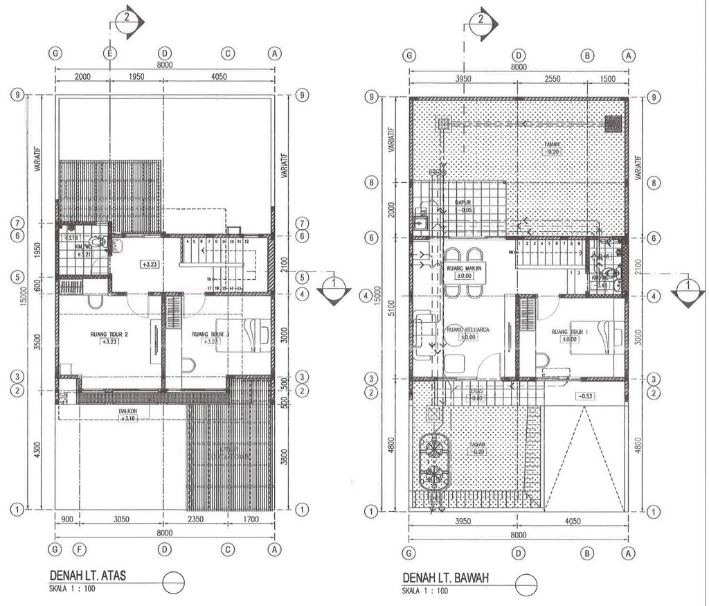 foto denah rumah tipe Taruradya 94/120 2.1 perumahan TATAR TARUBHAWANA 2 KBP