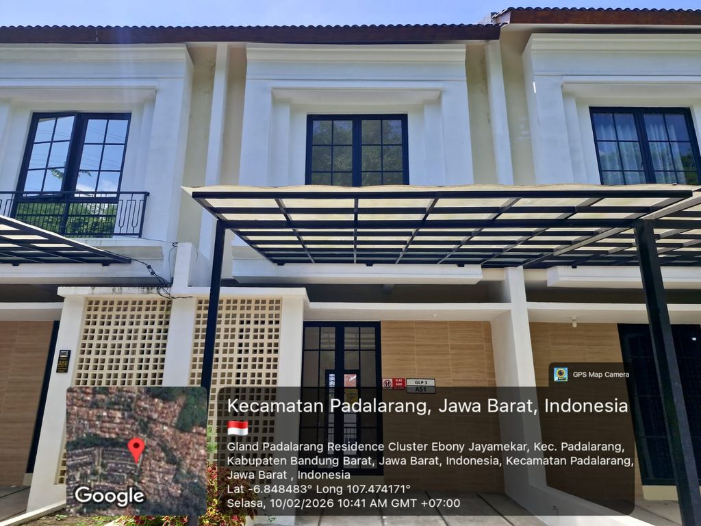 foto tampak rumah tipe 38 Compact 2 Kamar HC (467) perumahan G-Land Ciwastra Park 2