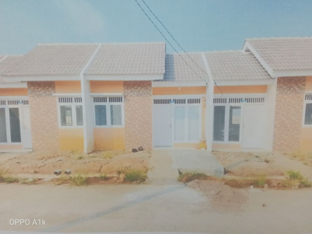 foto tampak rumah tipe 22/65 perumahan GRAND KERTAMUKTI RESIDENCES