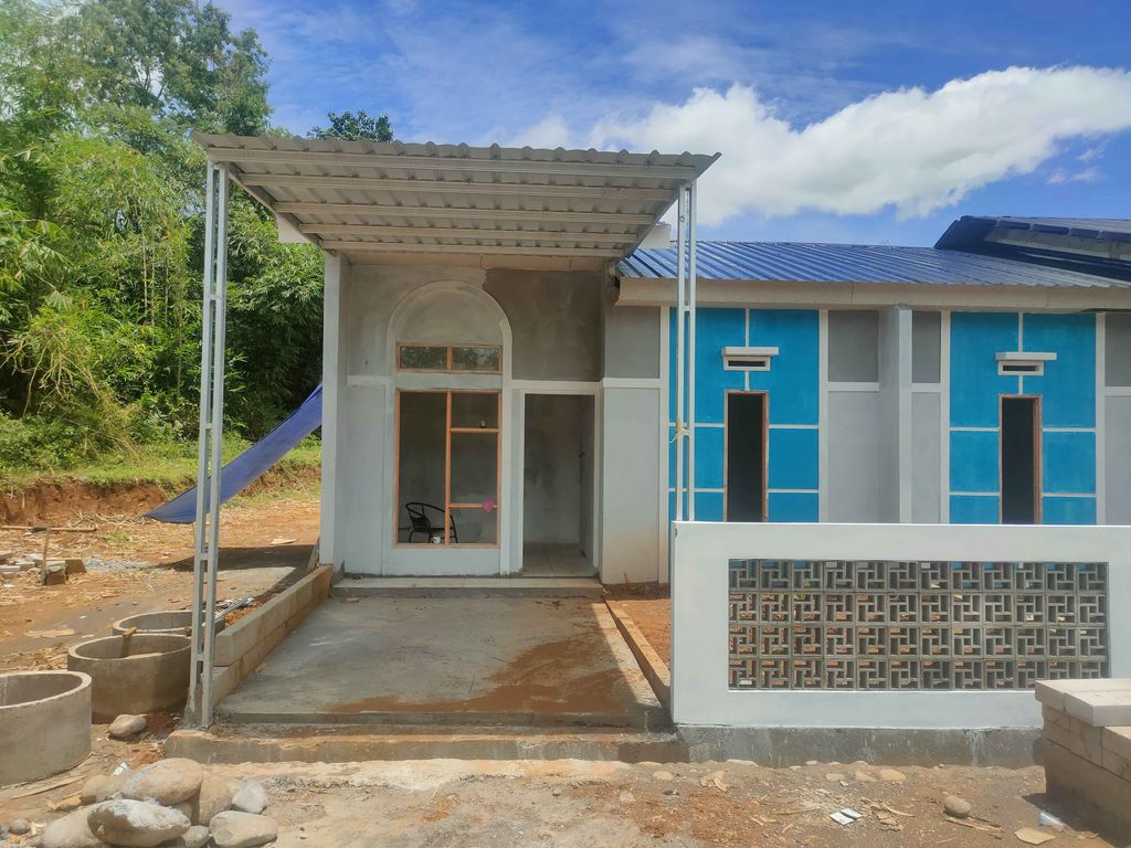 foto tampak rumah tipe 36 perumahan HIKMAH PALLANGGA RESIDENCE