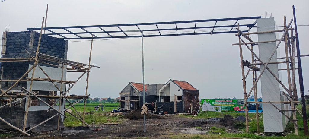 foto gerbang perumahan GRIYA DIVA DAVA RESIDENCE