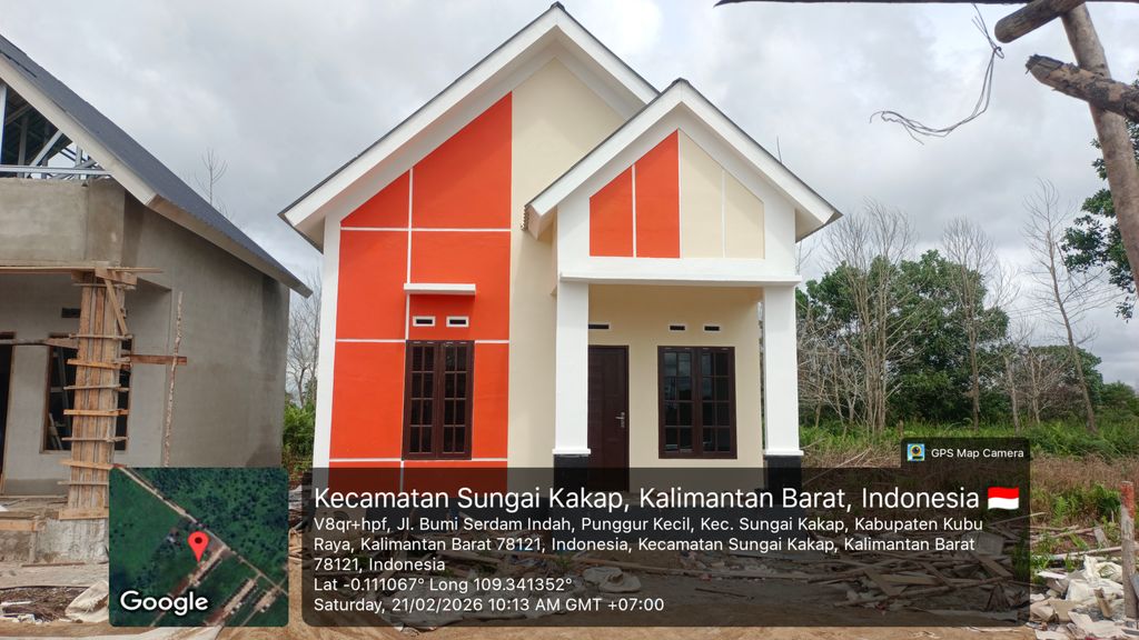 foto contoh rumah perumahan BUMI SERDAM INDAH BLOK AB