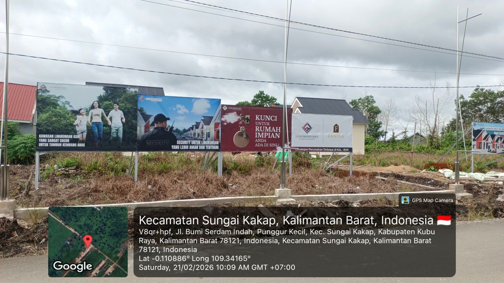foto gerbang perumahan BUMI SERDAM INDAH BLOK AB