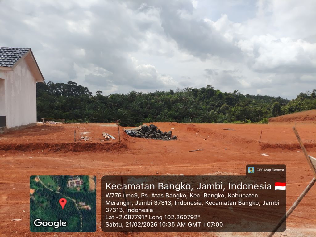 foto posisi tengah perumahan BUMI MANGGALA WANGI
