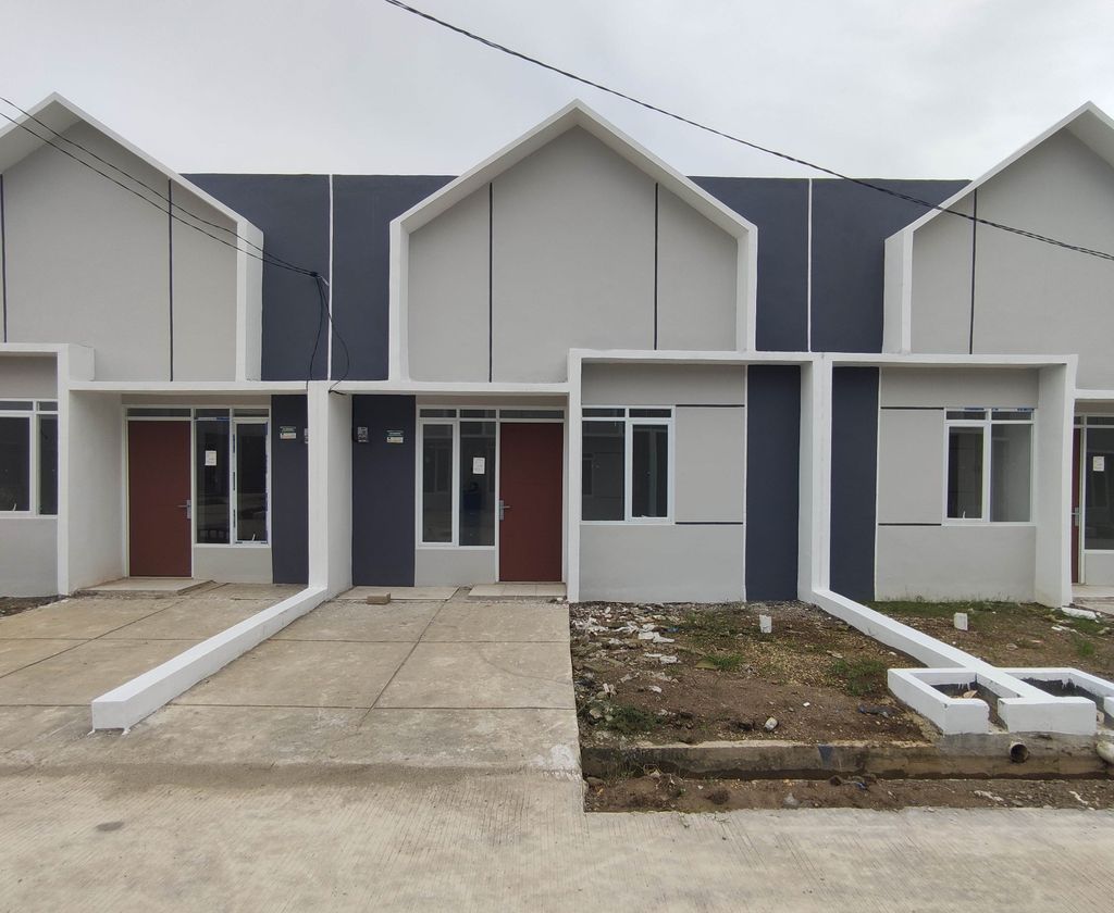 foto tampak rumah tipe 28/60 PMK 2025 perumahan GREEN HARMONY RESIDENCE 5