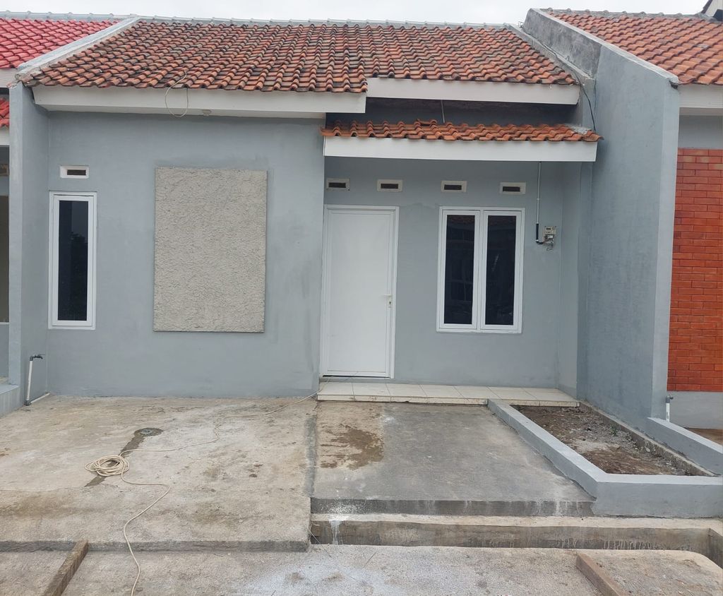 foto tampak rumah tipe 36/60 perumahan GRIYA FORTUNE 1