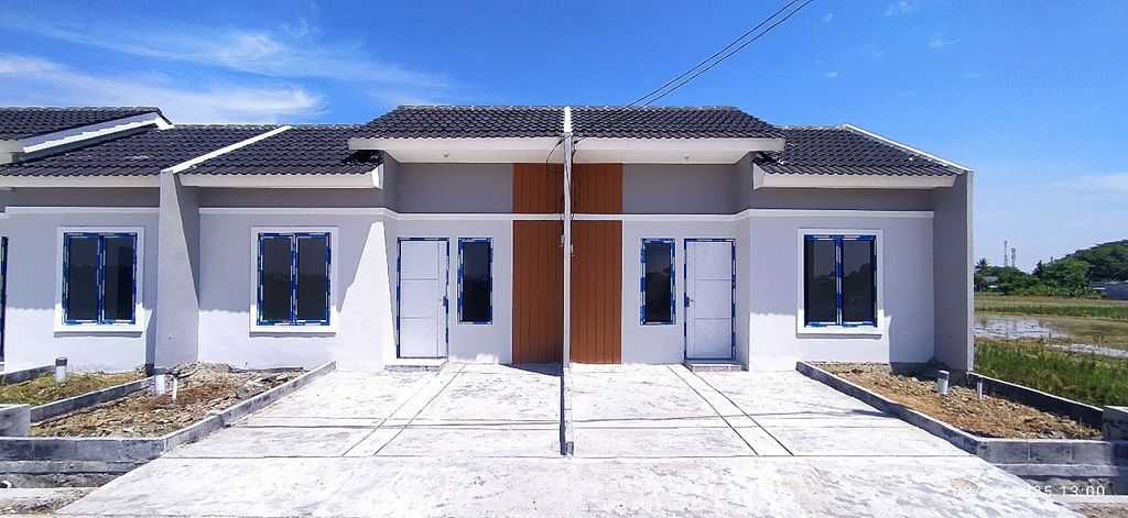 foto tampak rumah tipe Rumah Komersil perumahan PURI HARMONI KERTAMUKTI TAHAP 2