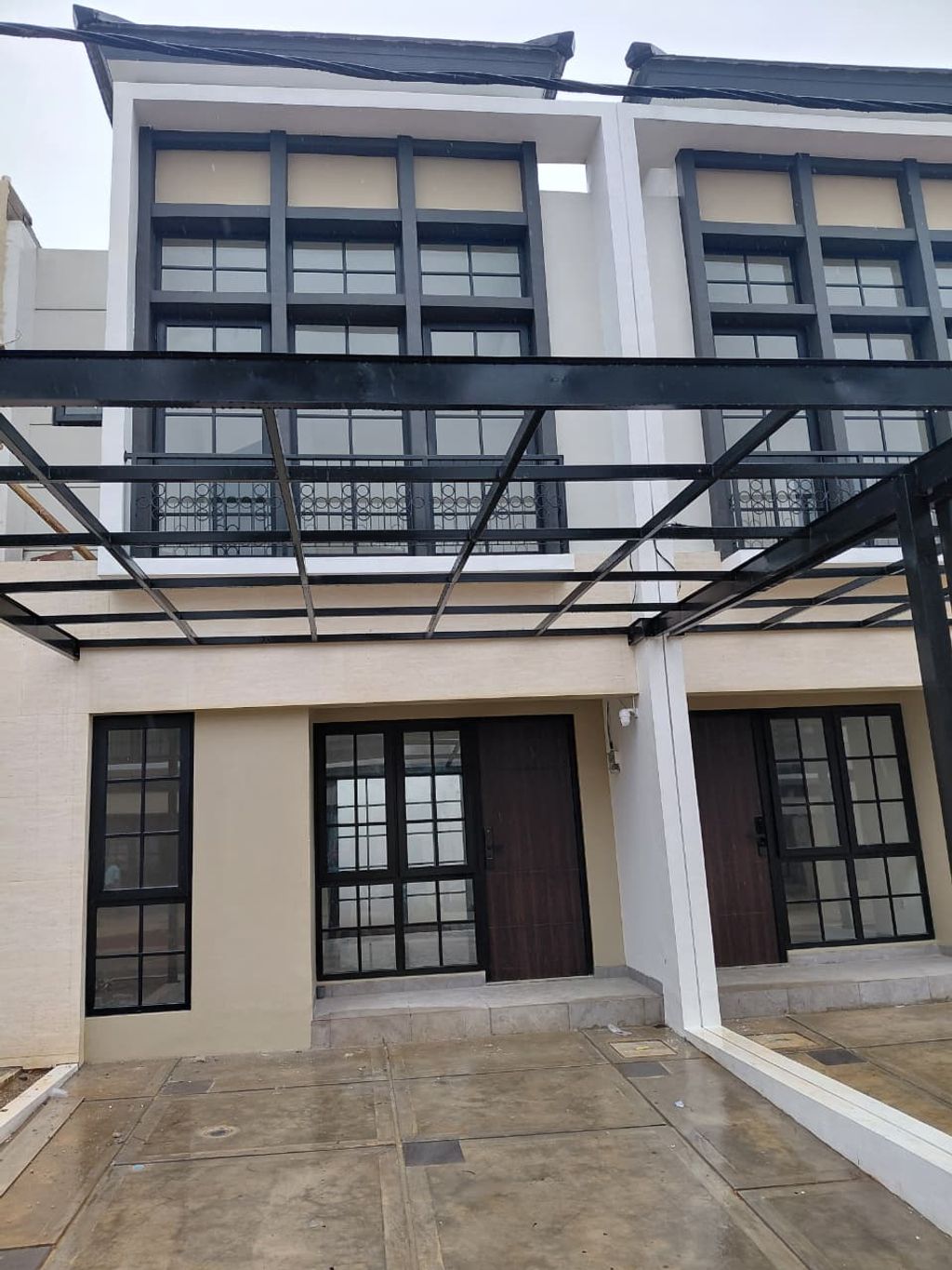 foto tampak rumah tipe 73/72 perumahan TRE RESIDENCE