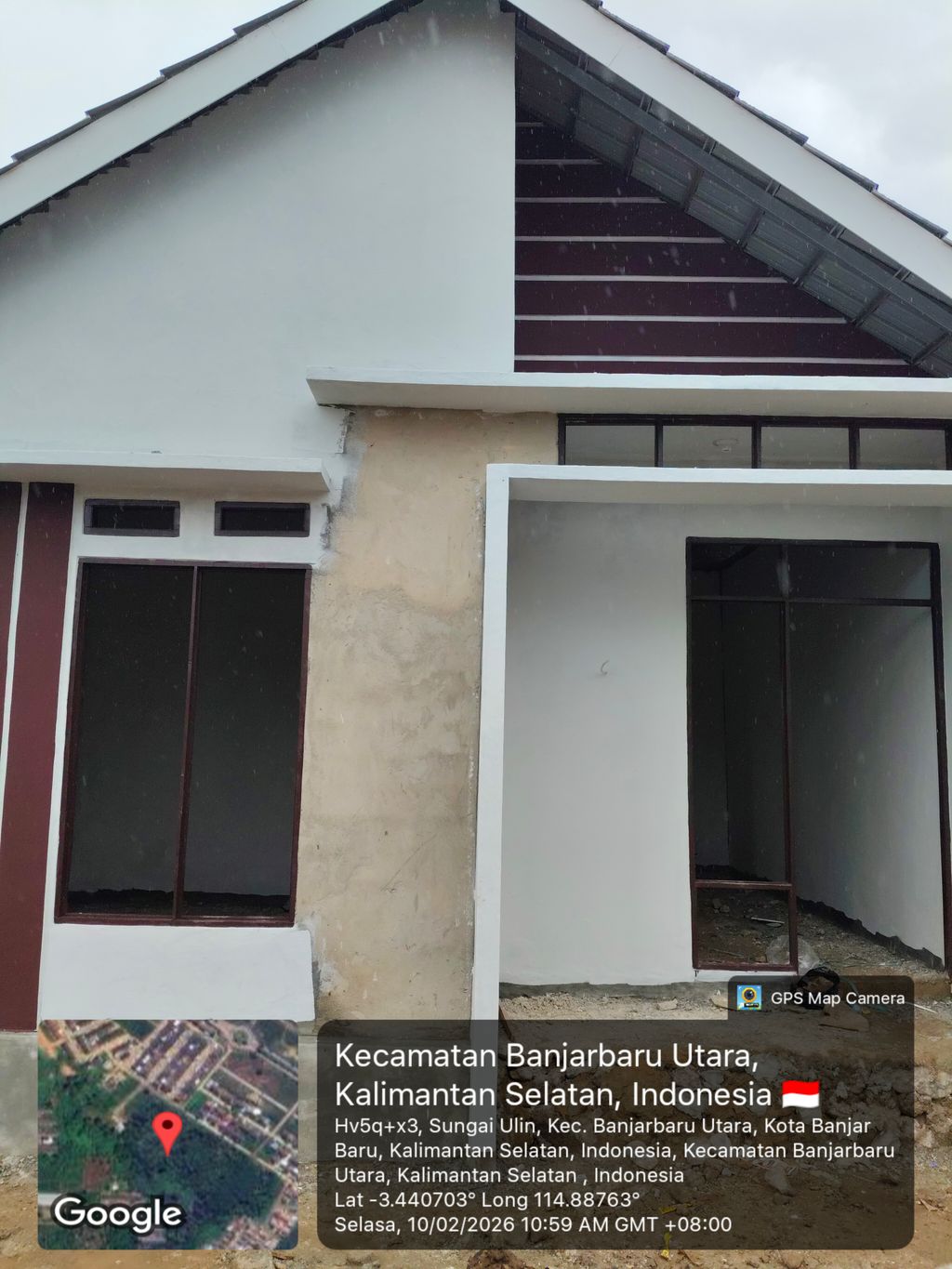 foto tampak rumah tipe BERLIAN ARWANA perumahan BERLIAN ARWANA