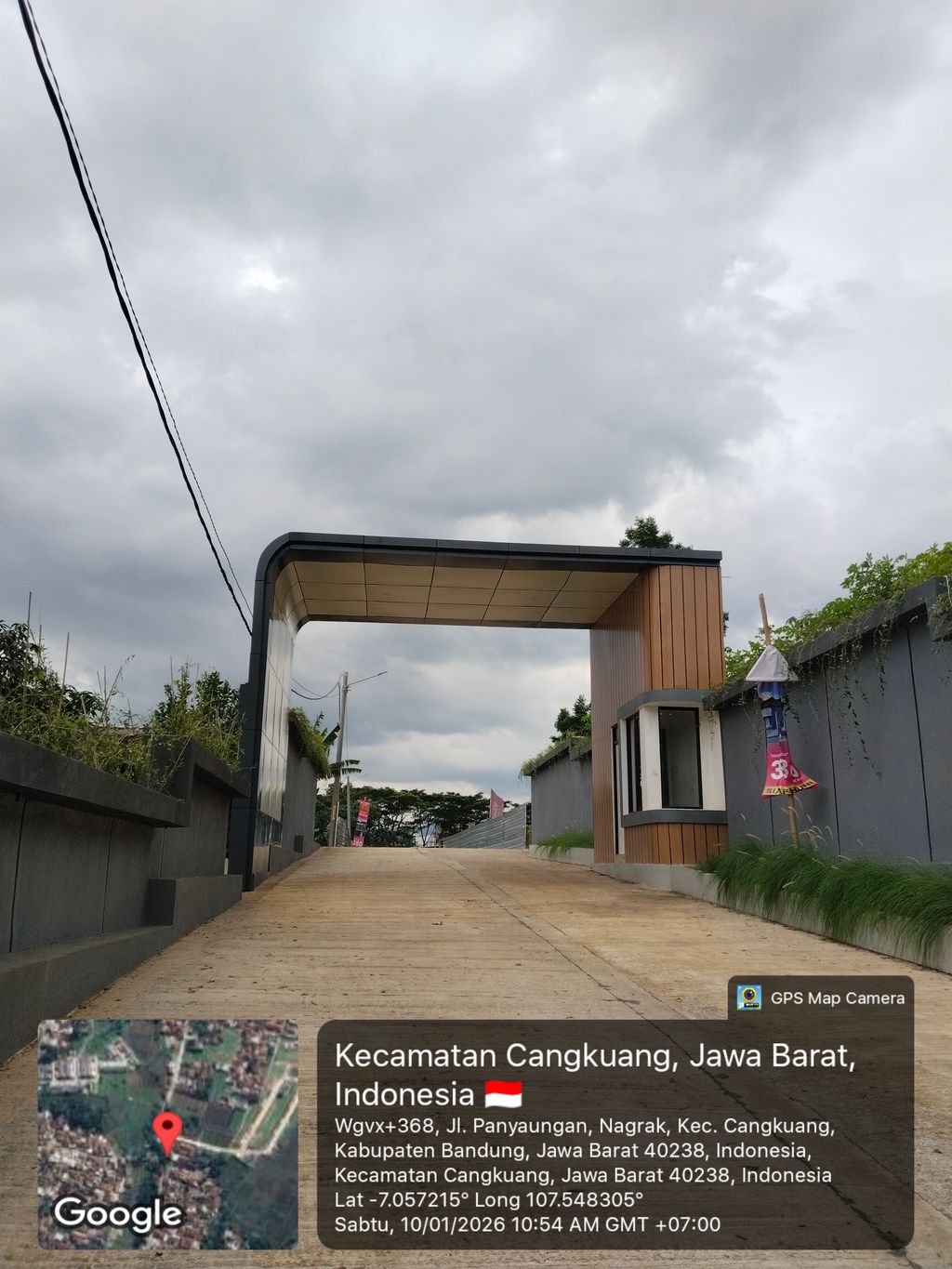 foto gerbang perumahan G-Land Pajajaran Village 2