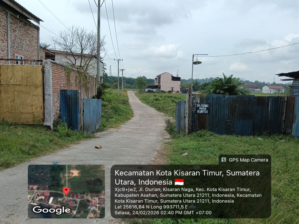 foto gerbang perumahan Perumahan Kisaran Naga Asri