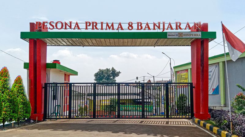 foto gerbang perumahan PESONA PRIMA 8 BANJARAN
