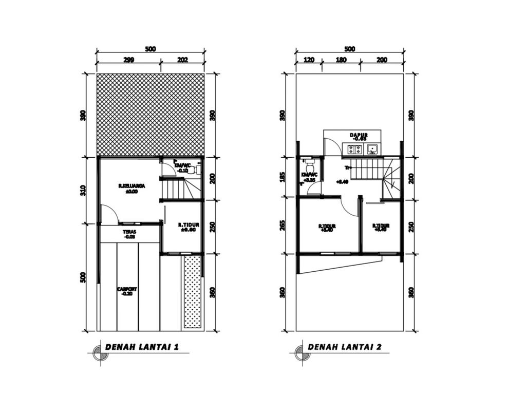 foto denah rumah tipe 41 Superimposed (3 kamar) (413) perumahan G-Land Harmony Hills