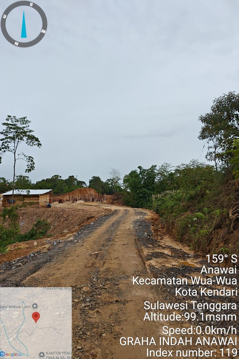 foto gerbang perumahan GRAHA INDAH ANAWAI