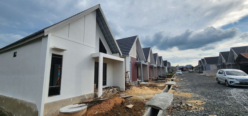 foto posisi tengah perumahan KOMPLEK DAMAI SEJAHTERA 15-TAHAP 2