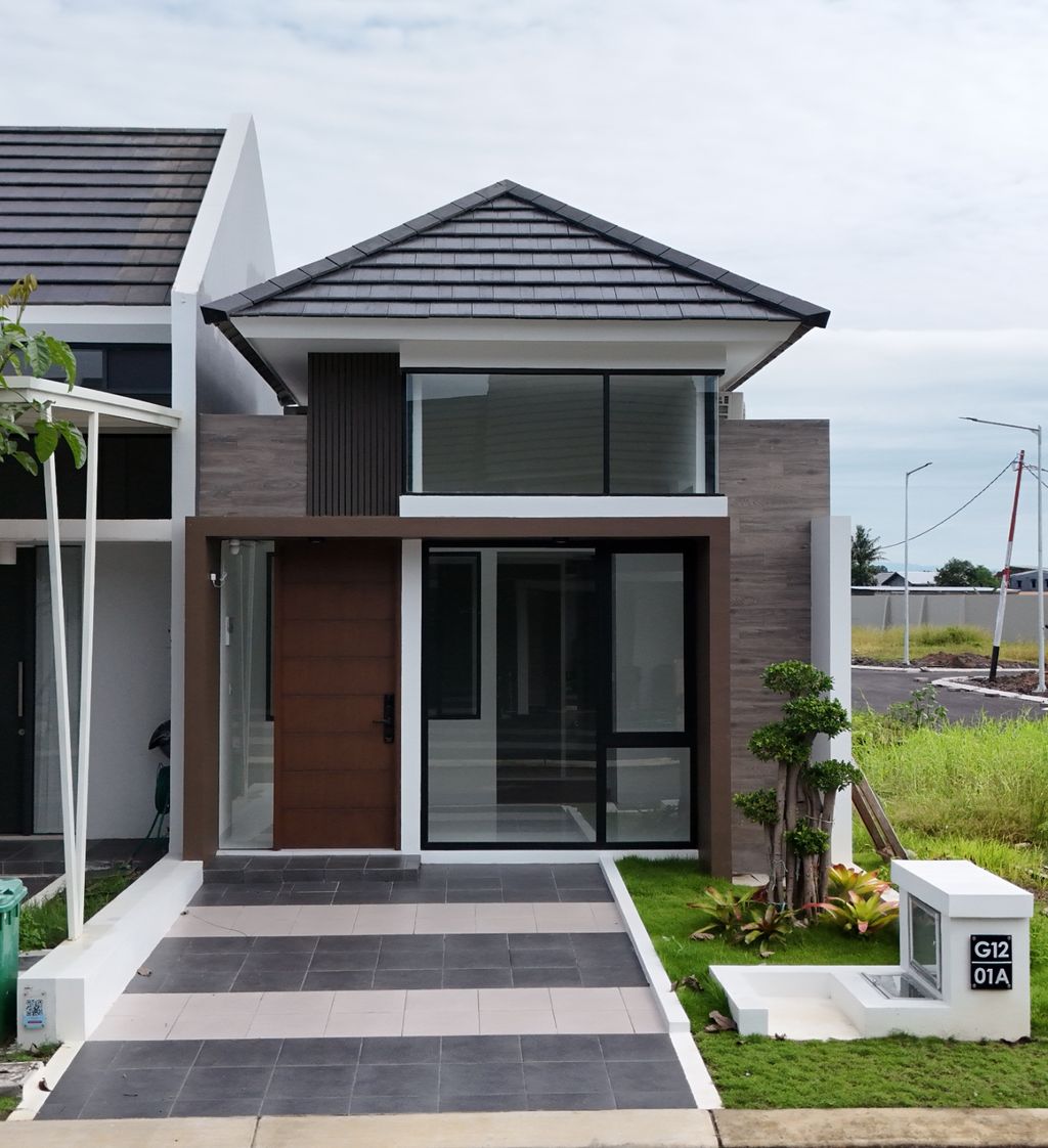 foto tampak rumah tipe GALENA (G10/026) perumahan PERUMAHAN CITRALAND TALLASA CITY