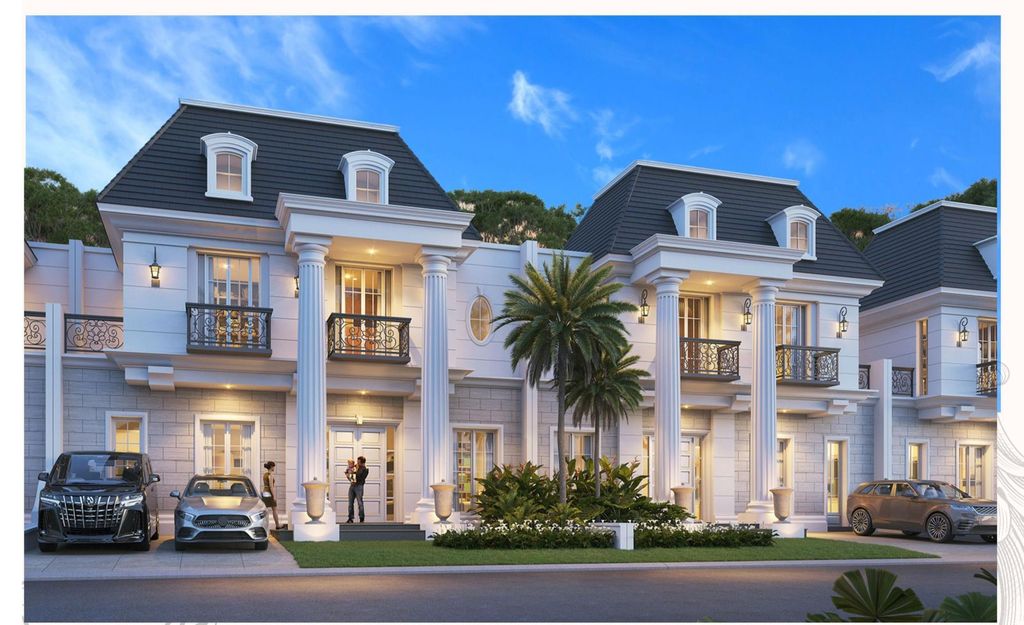 foto tampak rumah tipe NEW BUCKINGHAM perumahan CITRALAND KAIRAGI MANADO