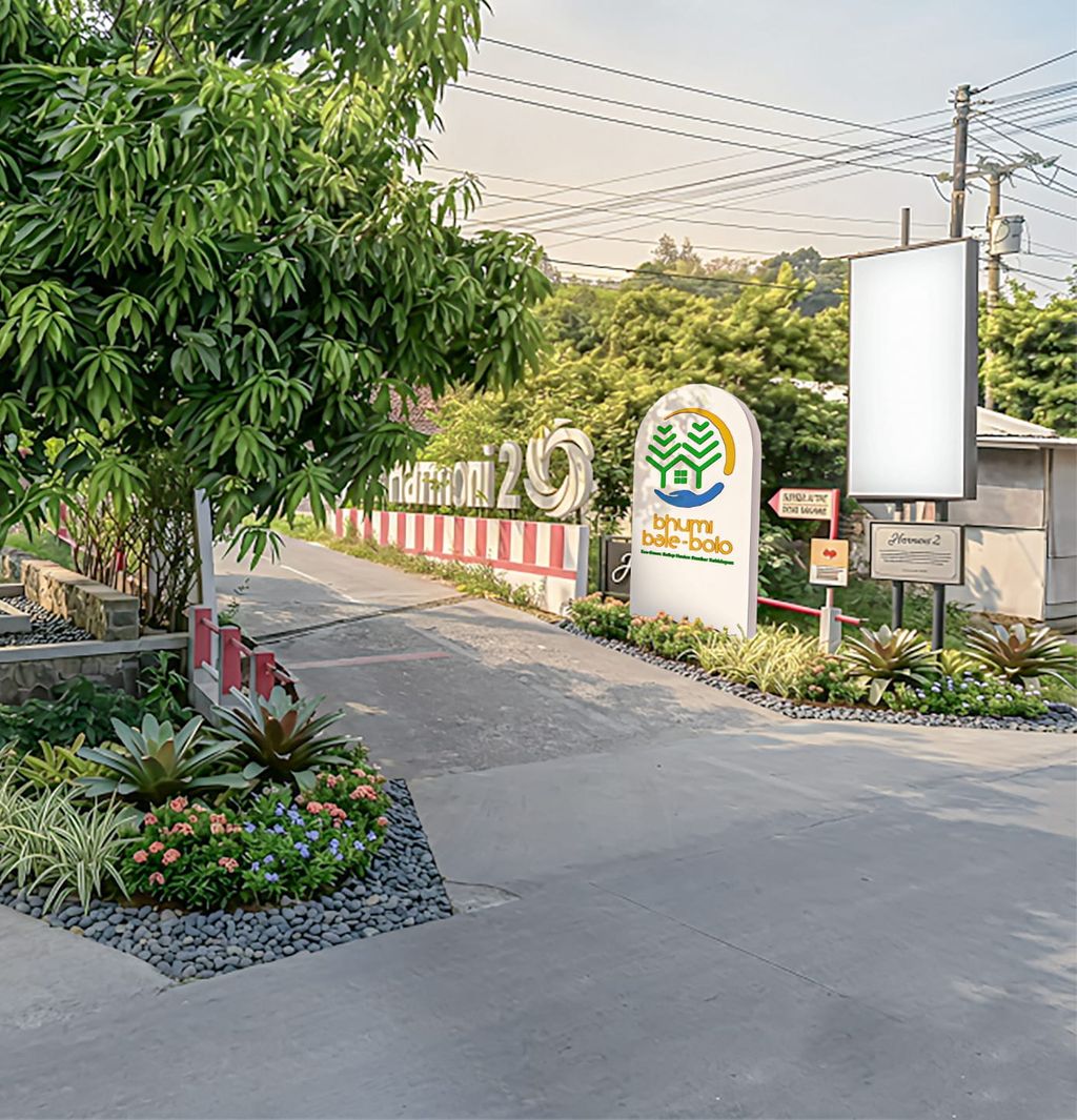 foto gerbang perumahan Bhumi Bale Bolo Kaliwungu Eco Smart Green