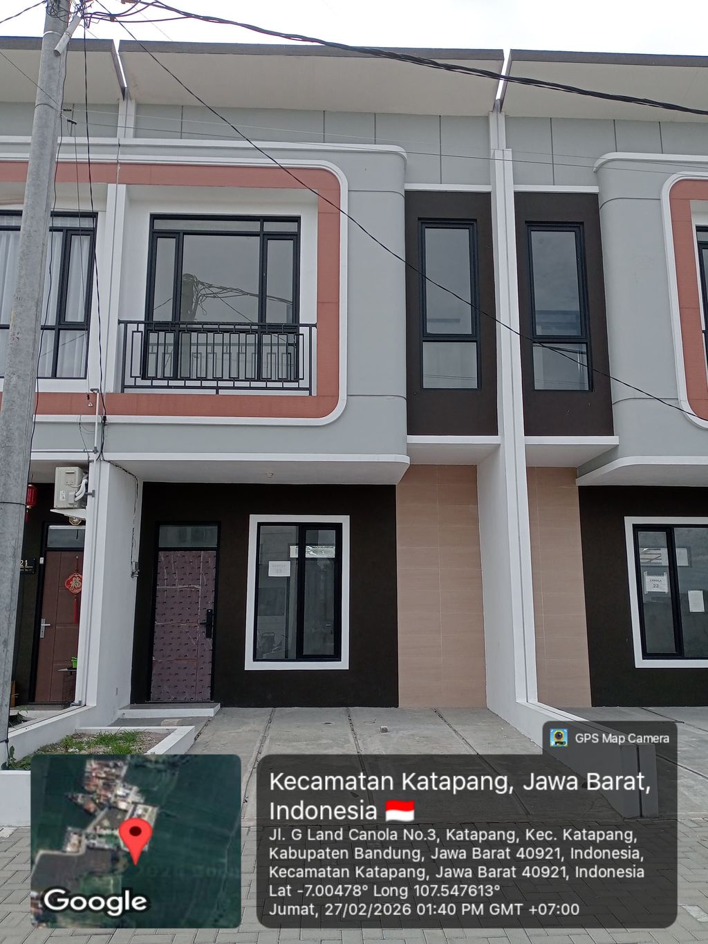 foto tampak rumah tipe 38 Compact (2 kamar) (425) perumahan G-Land Canola Residence