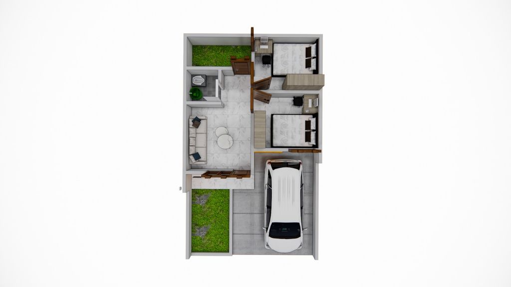 foto denah rumah tipe 30 perumahan PERUMAHAN MUTIARA CITRA RESIDENCE 4