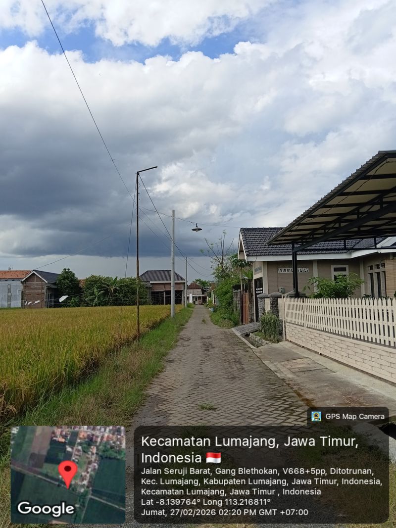 foto gerbang perumahan Bin Dawood Residence