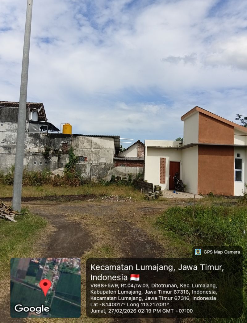 foto posisi tengah perumahan Bin Dawood Residence
