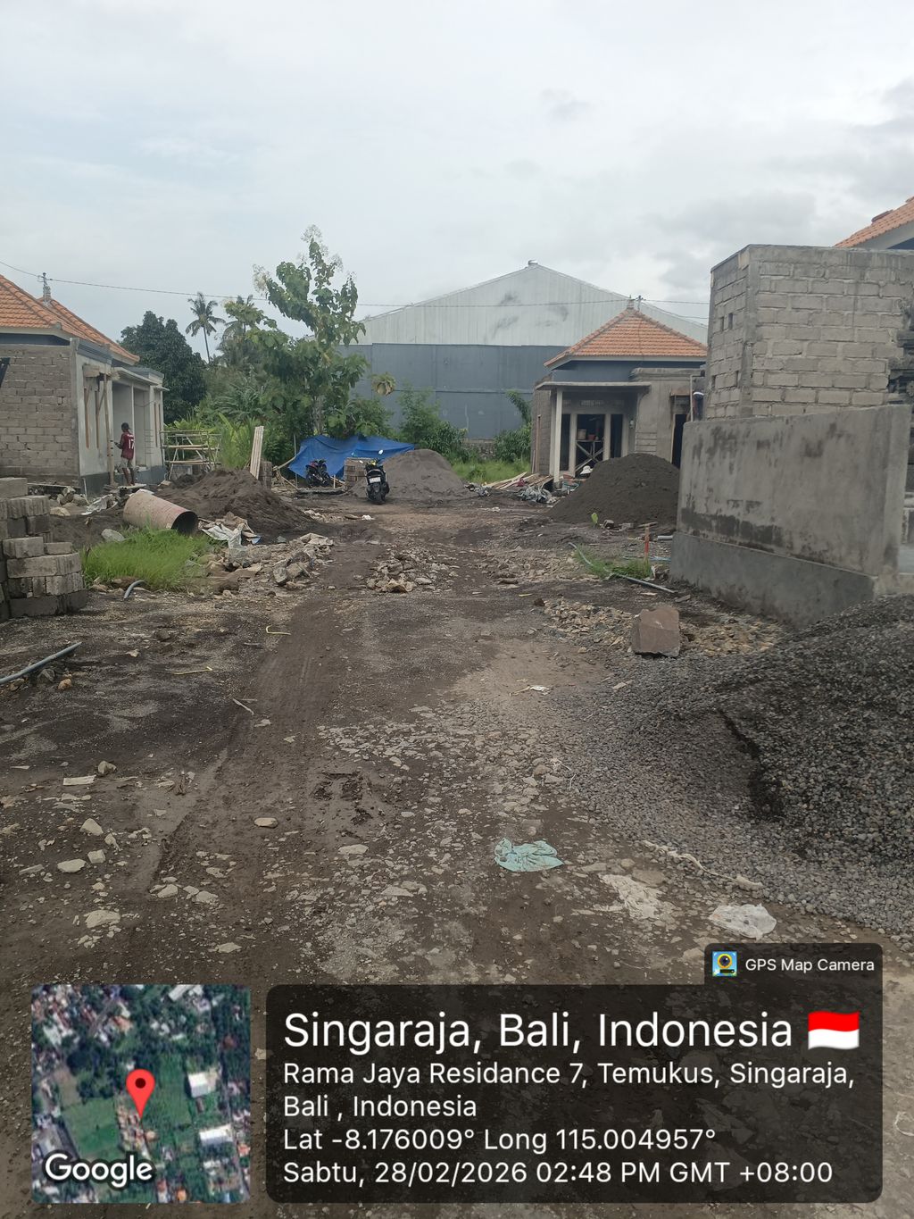 foto posisi tengah perumahan RAMA JAYA ASRI RESIDENCE 8