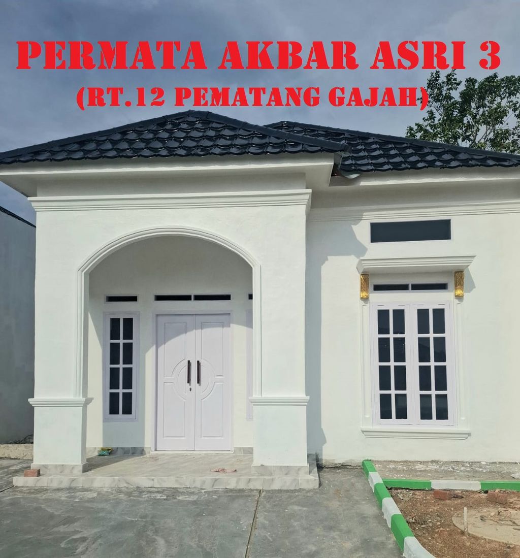 foto tampak rumah tipe 36 perumahan PERMATA AKBAR ASRI 3