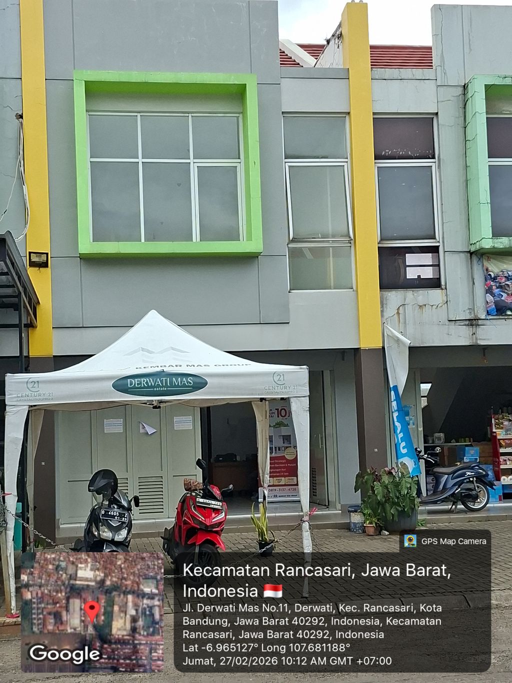 foto tampak rumah tipe 159/252 A4 perumahan DERWATI MAS