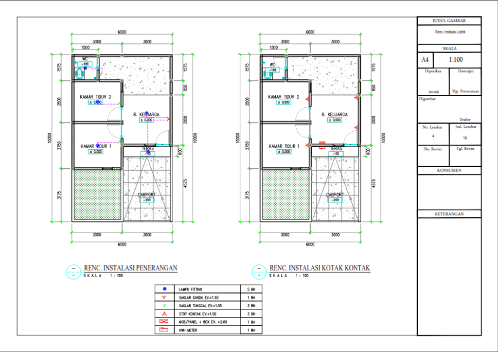 foto denah rumah tipe 30/60 perumahan MARISON REGENCY SRAGEN