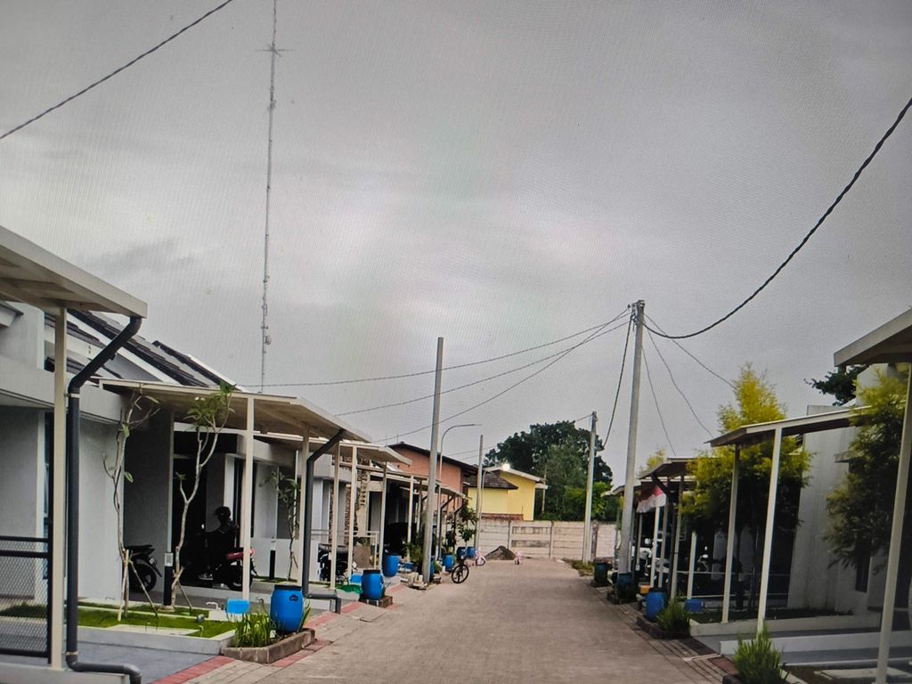 foto posisi tengah perumahan GRAND PARADISE KOPO