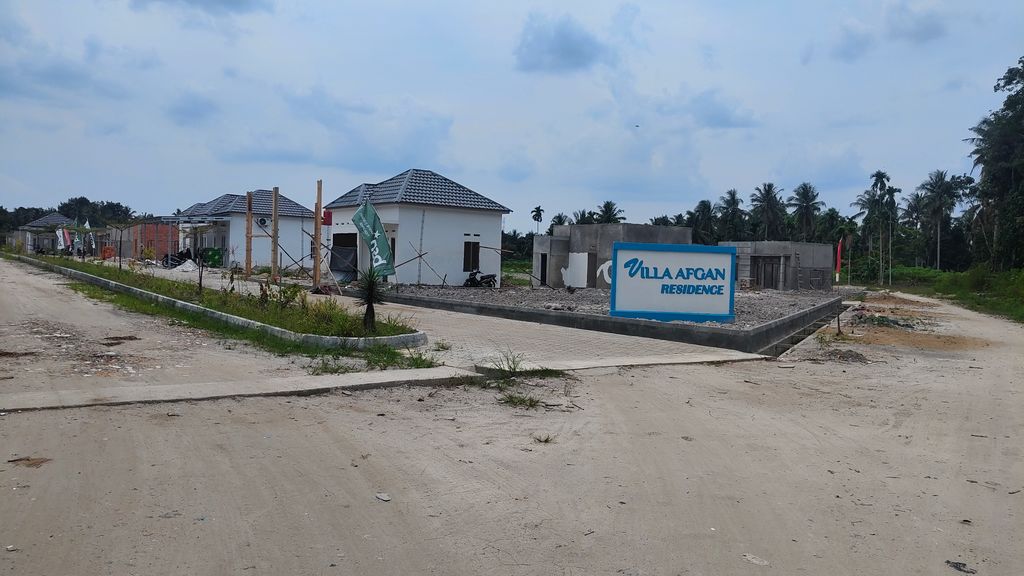 foto gerbang perumahan VILLA AFGAN RESIDENCE